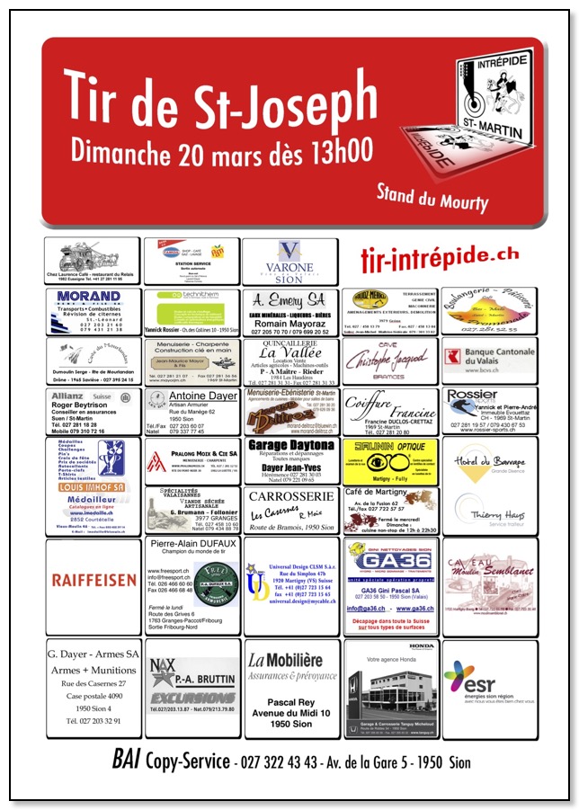 Tir de St-Joseph